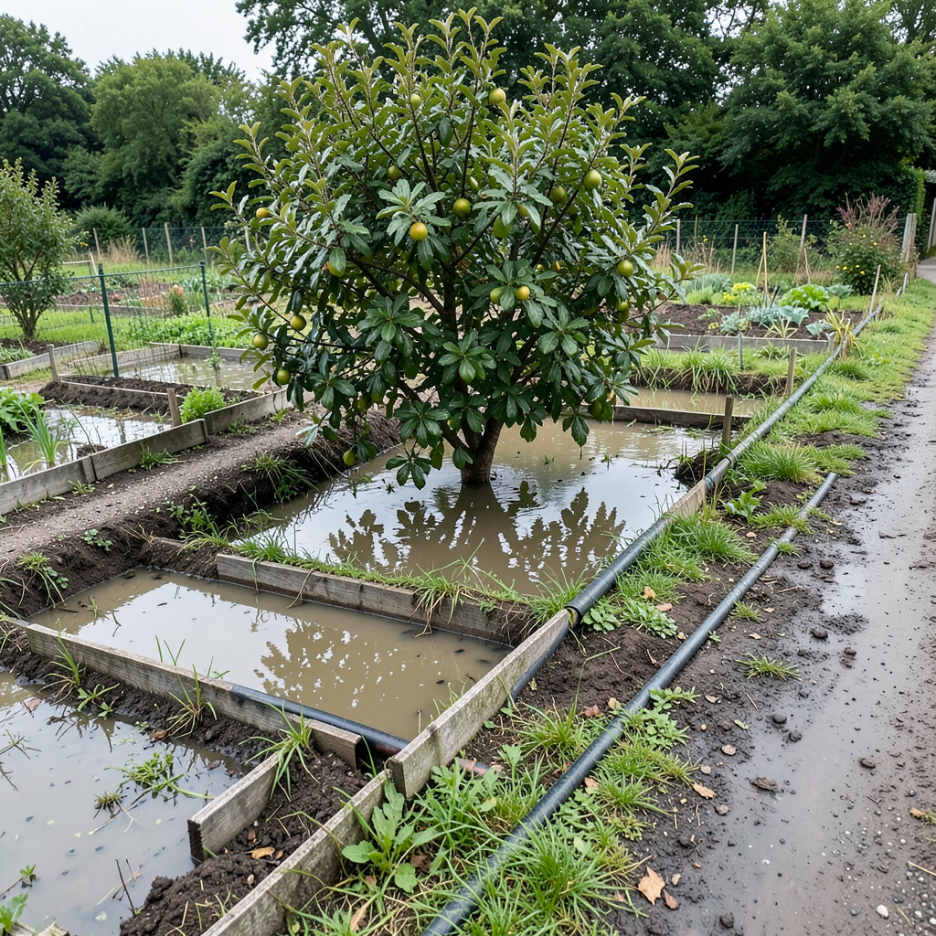 Thornton allotments tackle 15 years of worsening flooding with drainage project